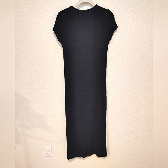 Chicos Travelers Elegant Black Maxi Dress - Picture 2 of 3